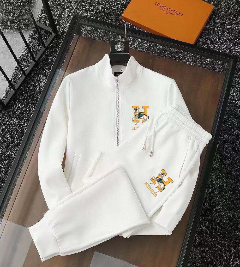 エルメス「Hermès」秋冬 メンズ スウェットセット