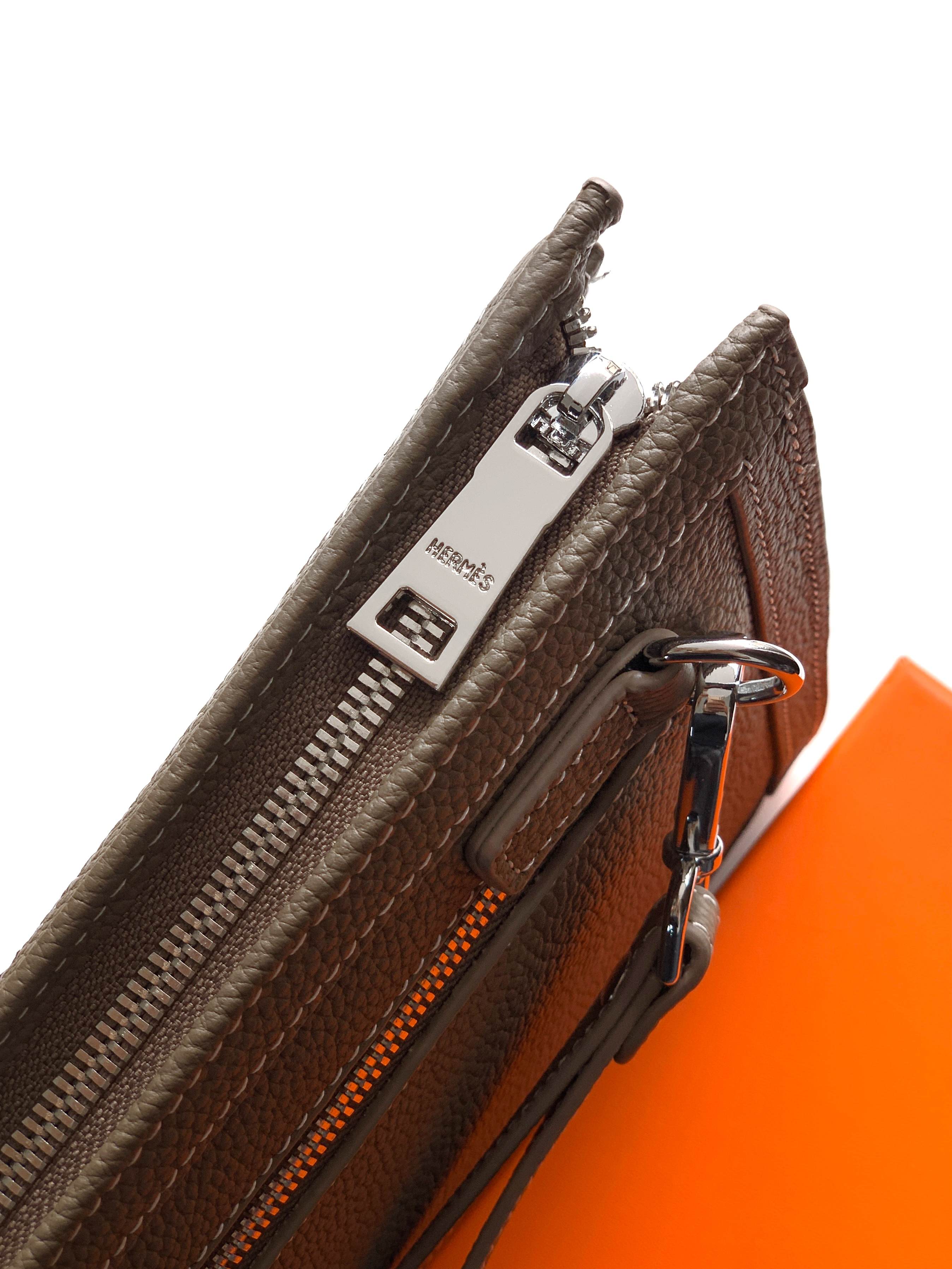 エルメス「Hermès」エルメス レザーハンドバッグ / クラッチバッグ