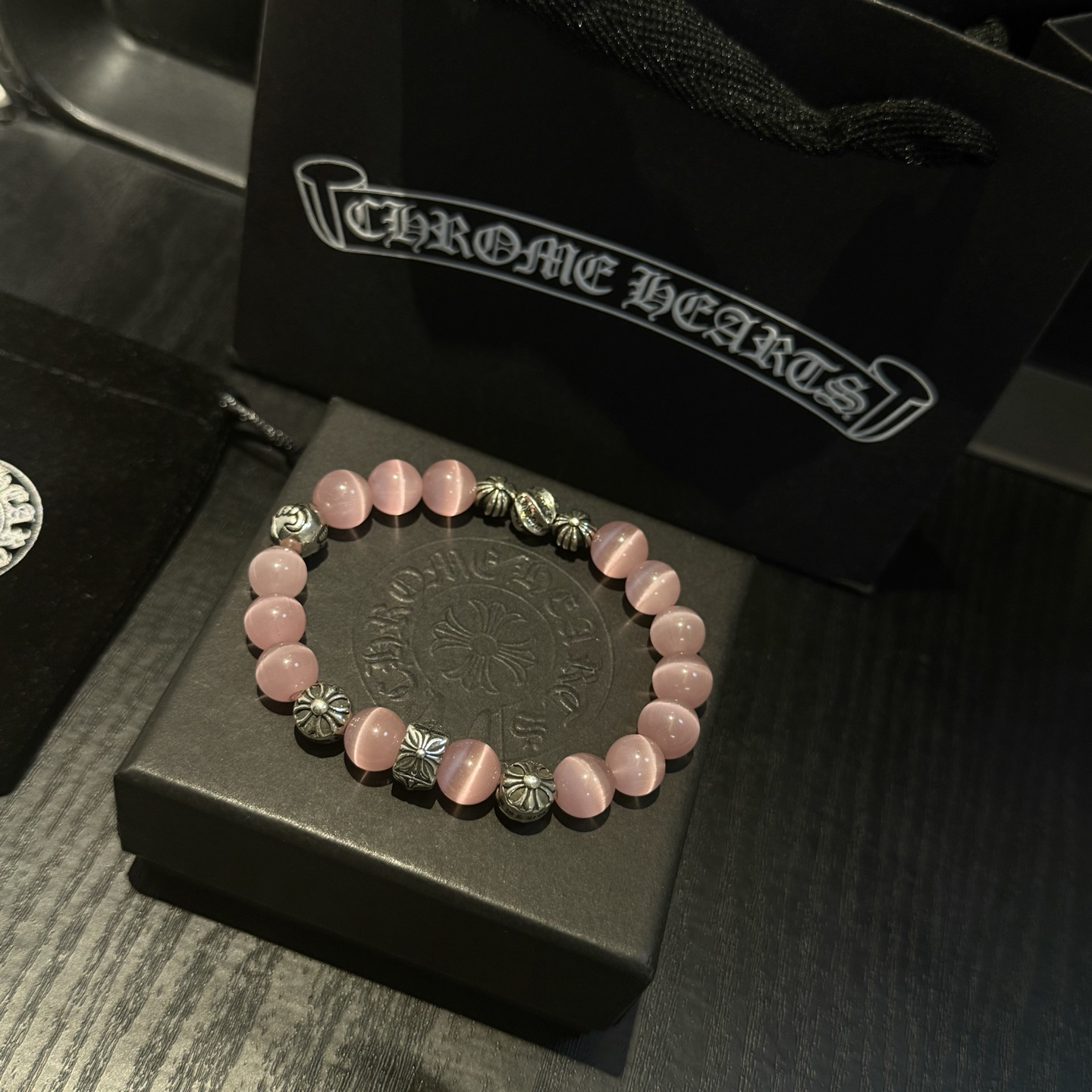 クロムハーツ「Chrome Hearts」ブレスレット - ヴィンテージ＆ロックテイスト ペア用