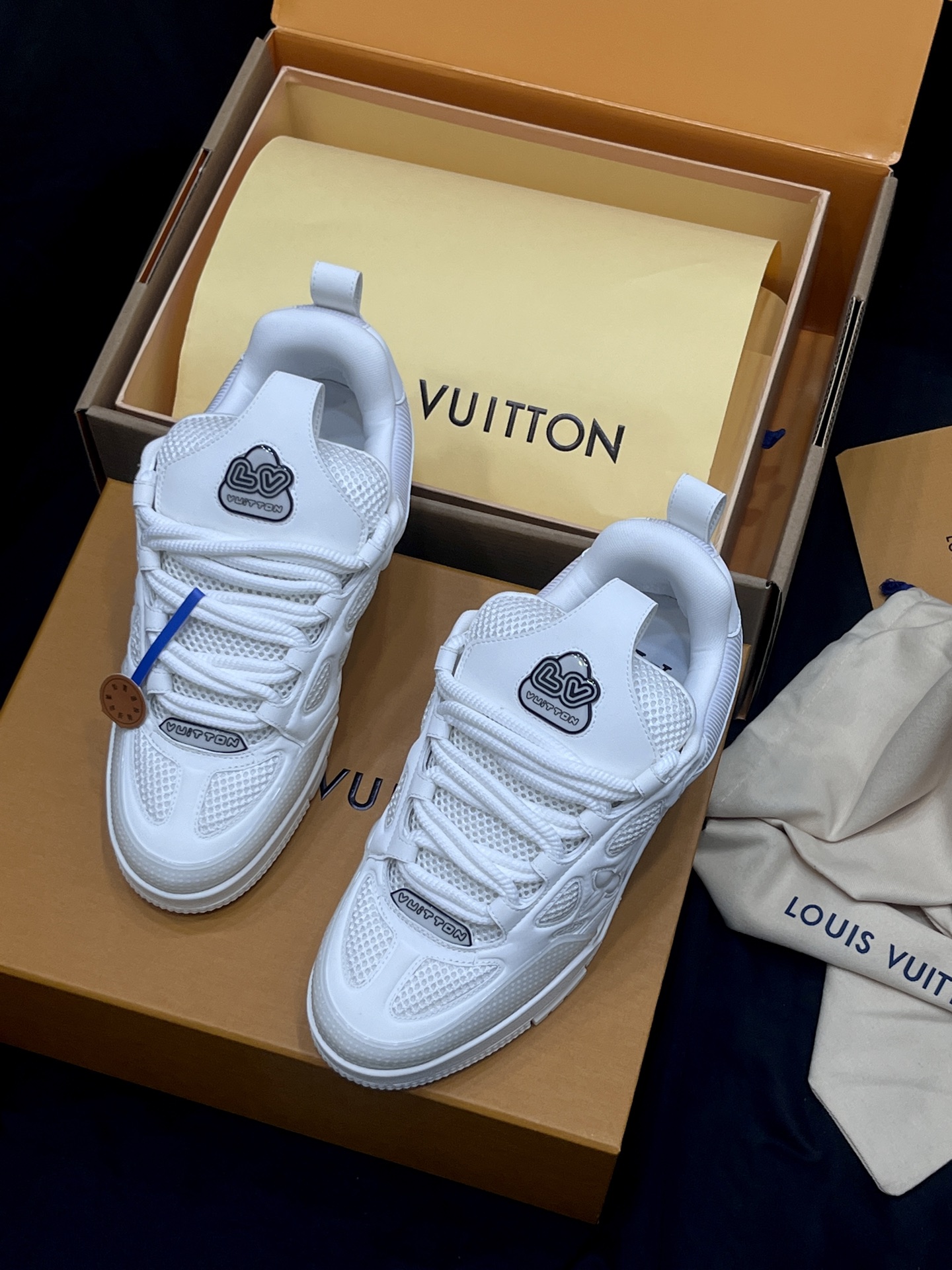 ルイ・ヴィトン「Louis Vuitton」ルイ・ヴィトン トレーナー スニーカー / レザースニーカー