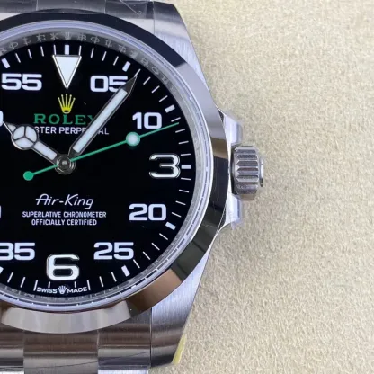 ロレックス「Rolex」 エアキング  オイスタースチール