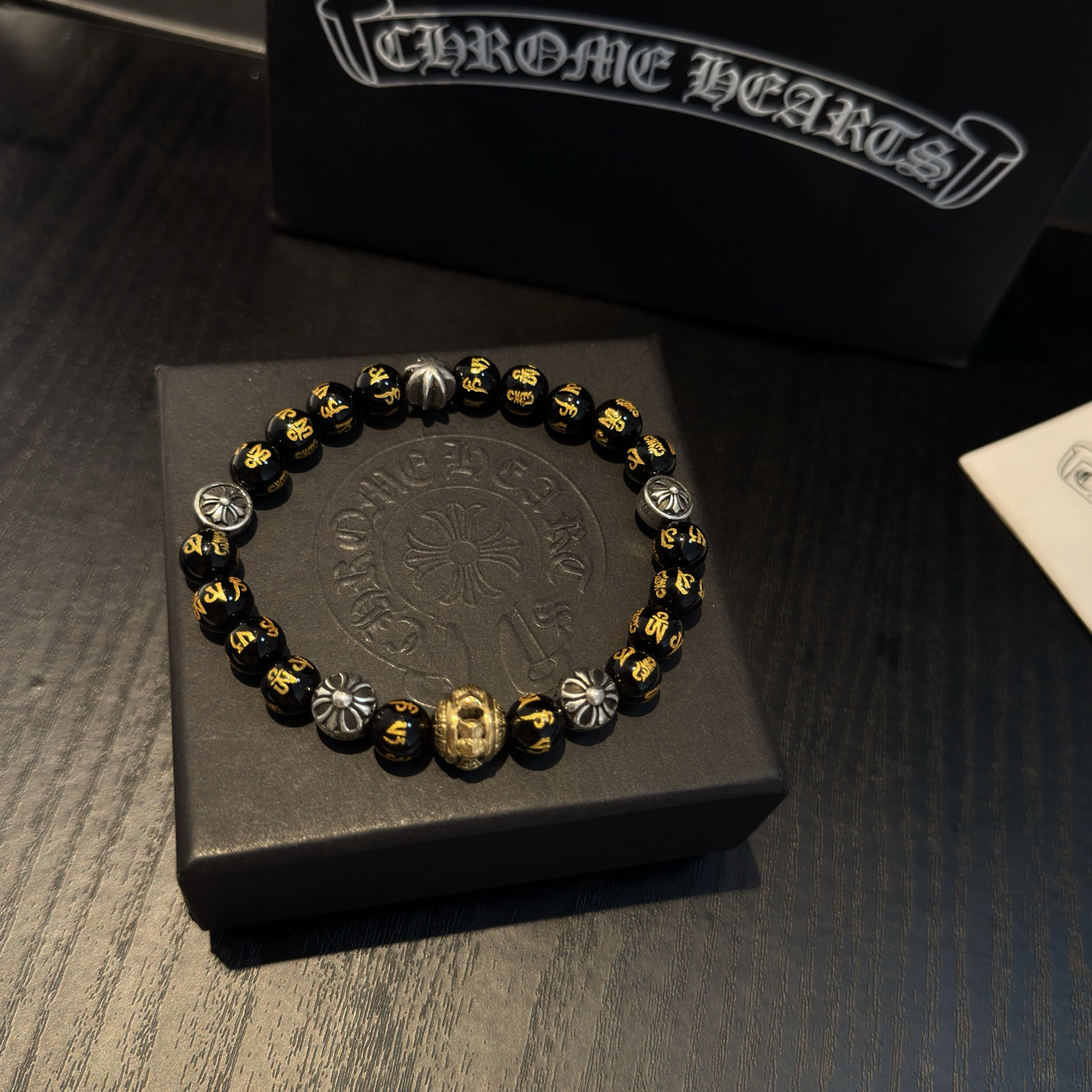 クロムハーツ「Chrome Hearts」ブレスレット - ヴィンテージ＆ロックテイスト ペア用