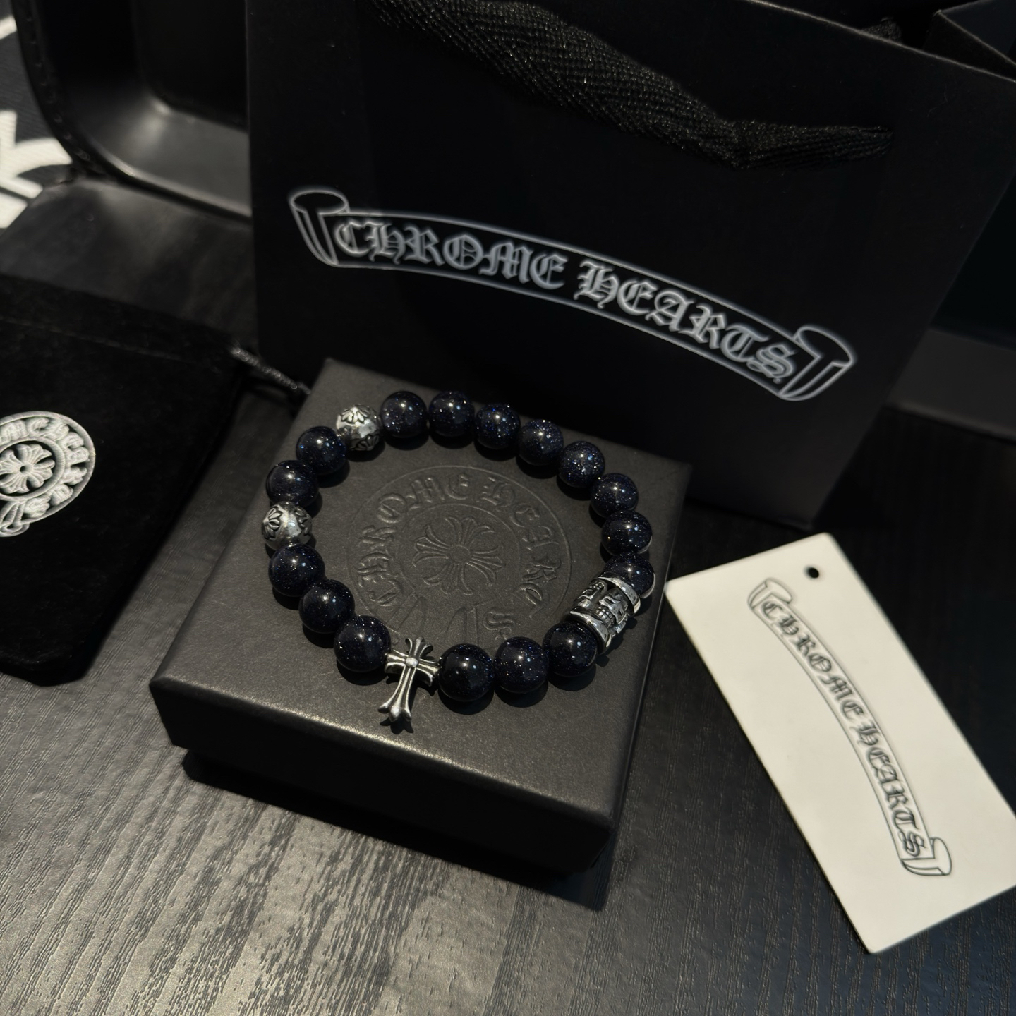 クロムハーツ「Chrome Hearts」ブレスレット - ヴィンテージ＆ロックテイスト ペア用