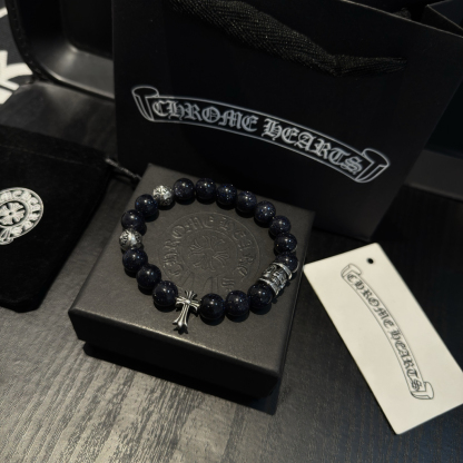クロムハーツ「Chrome Hearts」ブレスレット - ヴィンテージ＆ロックテイスト ペア用