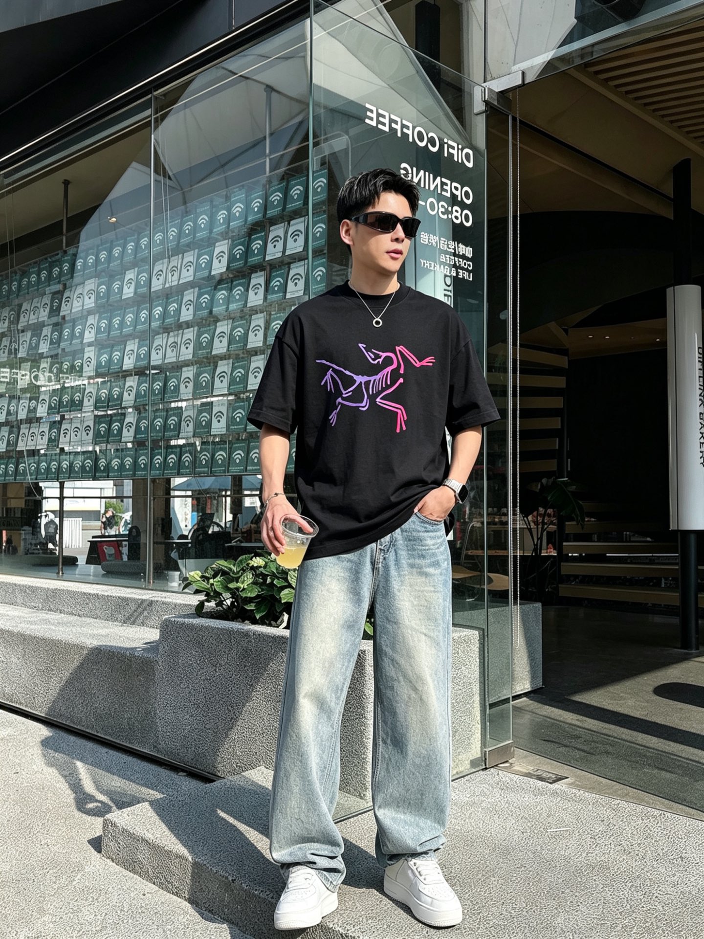 アークテリクス「ARC'TERYX」アークテリクスロゴプリントTシャツ / ショートスリーブ クルーネック