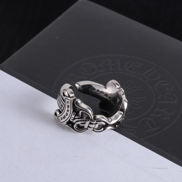 クロムハーツ「Chrome Hearts」クラシックヴィンテージ＆モダンリング - サイズ調整可能