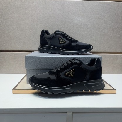 プラダ「Prada」プラダ プレミアムスニーカー (2026年春夏モデル) / レザースニーカー