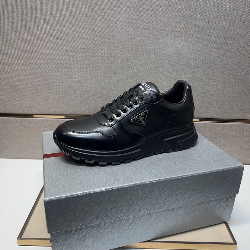 プラダ「Prada」プラダ プレミアムスニーカー (2026年春夏モデル) / レザースニーカー