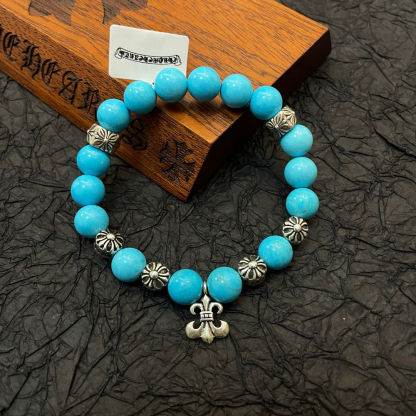 クロムハーツ「Chrome Hearts」ブレスレット - ヴィンテージ＆ロックテイスト ペア用