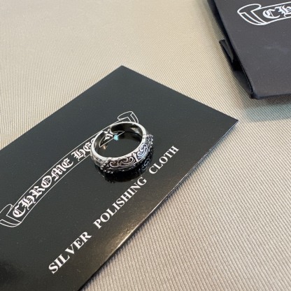 クロムハーツ「Chrome Hearts」クラシックヴィンテージ＆モダンリング - サイズ調整可能