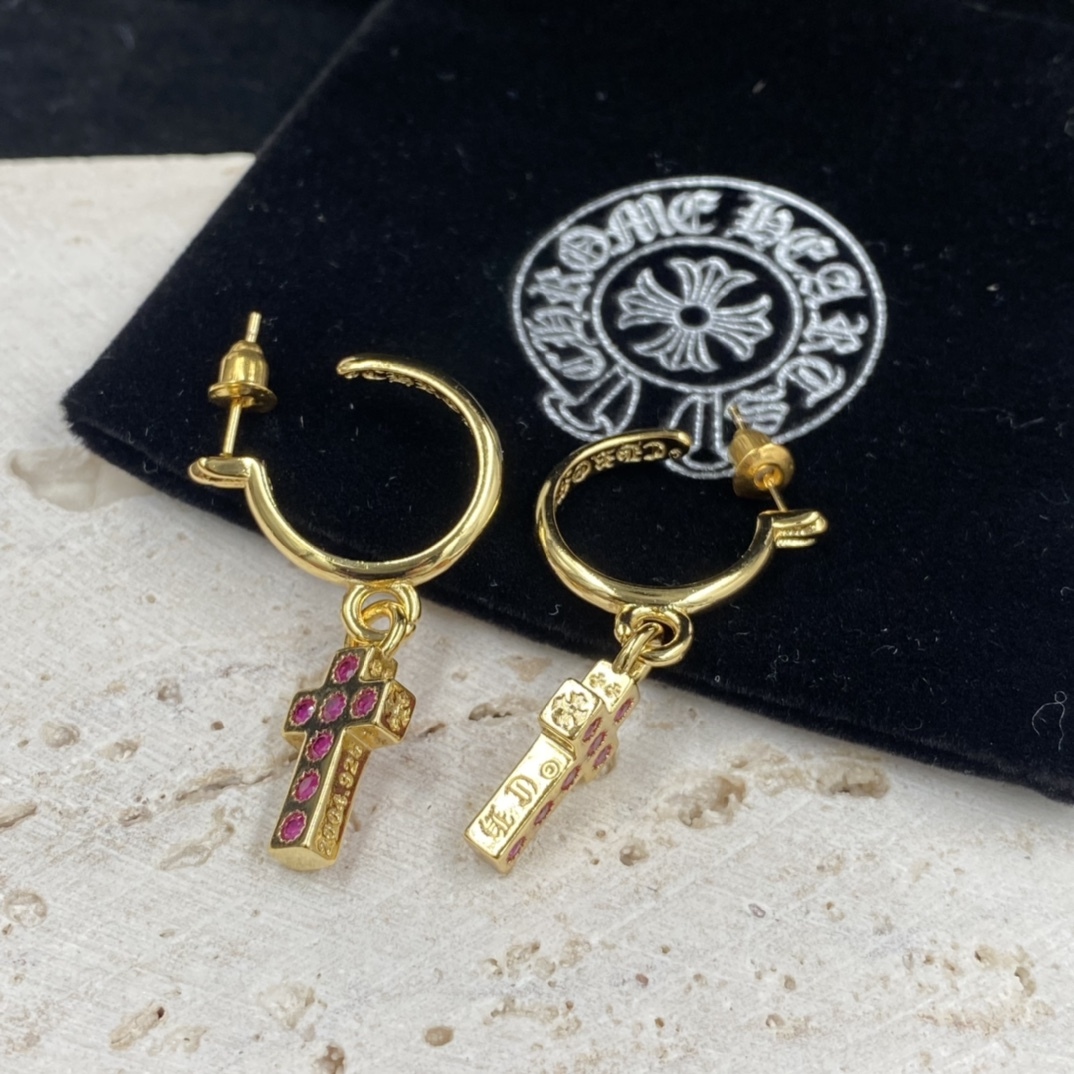 クロムハーツ「Chrome Hearts」クラシックヴィンテージ＆モダン イヤリング/ピアス/イヤカフ - ユニセックス