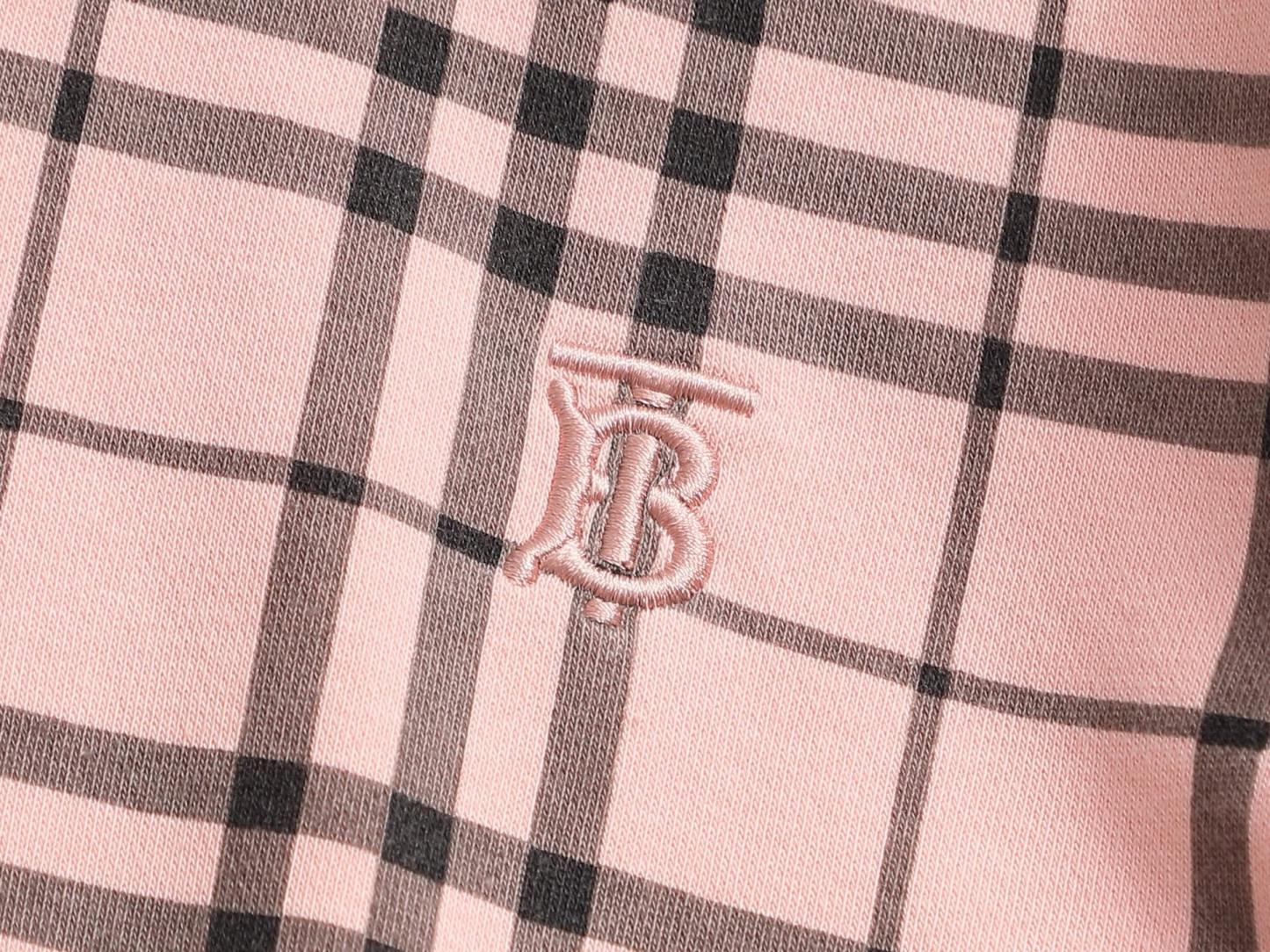 バーバリー「Burberry」クラシックチェック TB刺繍 ロンT（ユニセックス）
