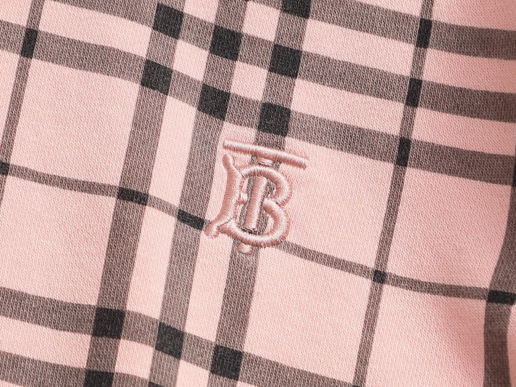 バーバリー「Burberry」クラシックチェック TB刺繍 ロンT（ユニセックス）