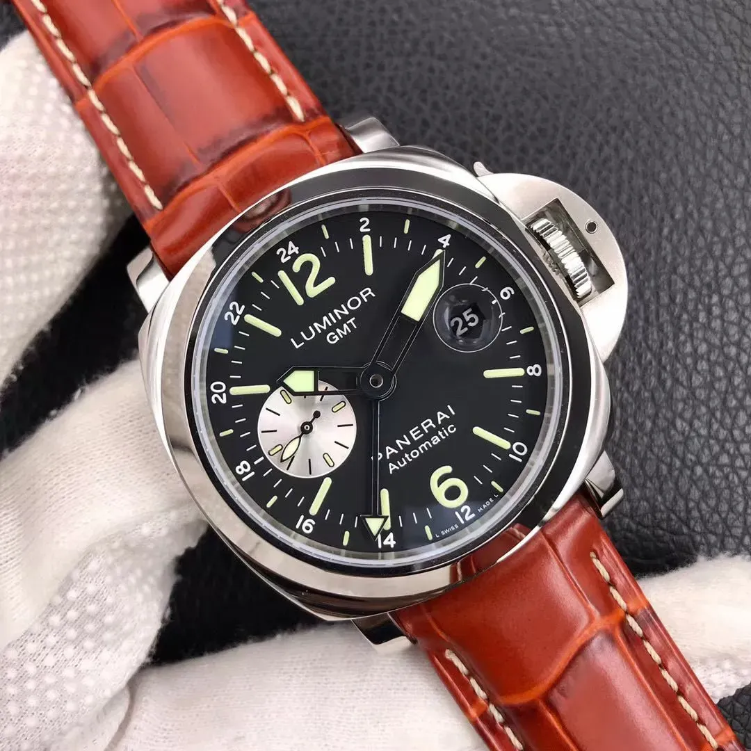 パネライ「Panerai」 ルミノー GMT  44MM クロノグラフ腕時計