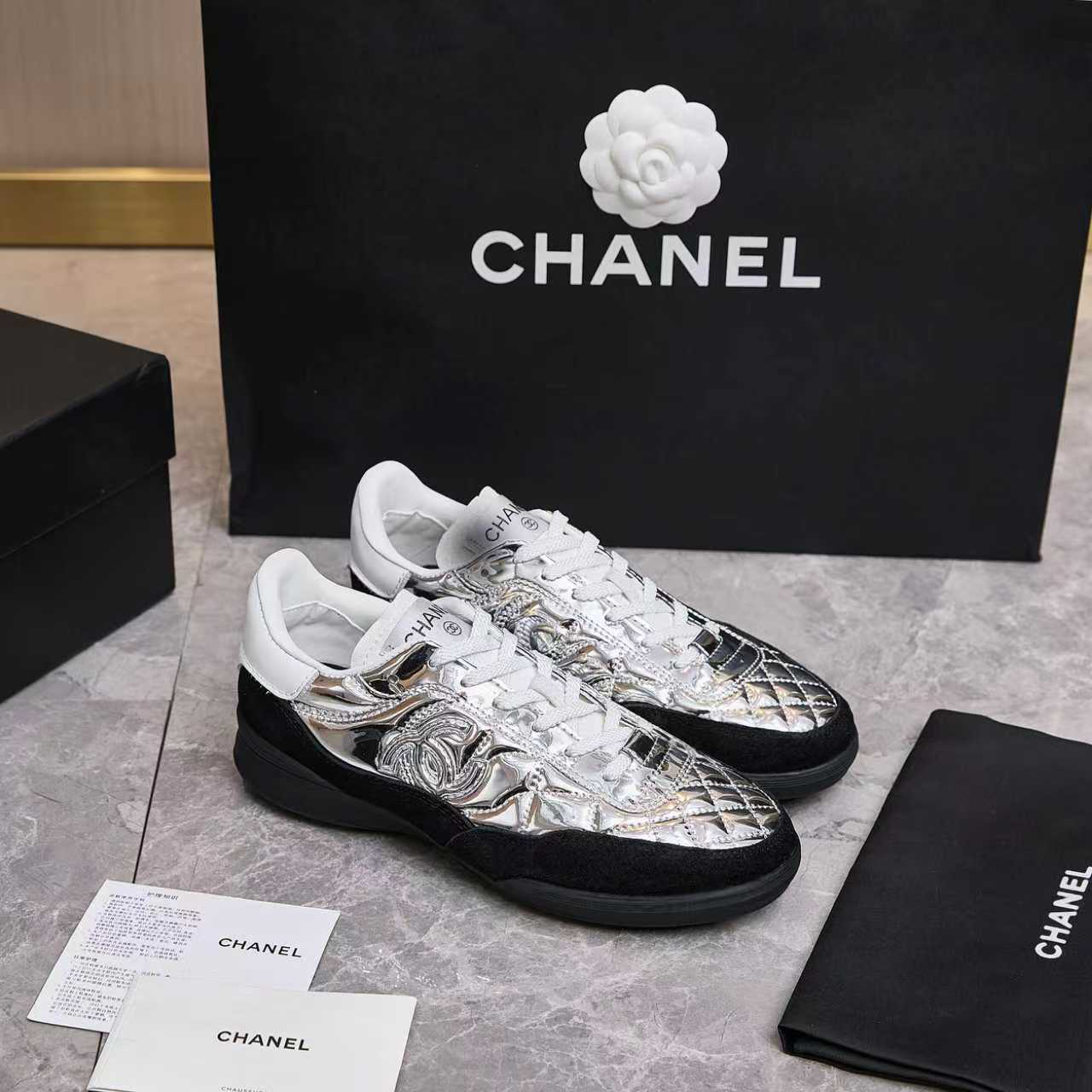 シャネル「Chanel」シャネル プレミアムカジュアルスニーカー/ レジャースニーカー