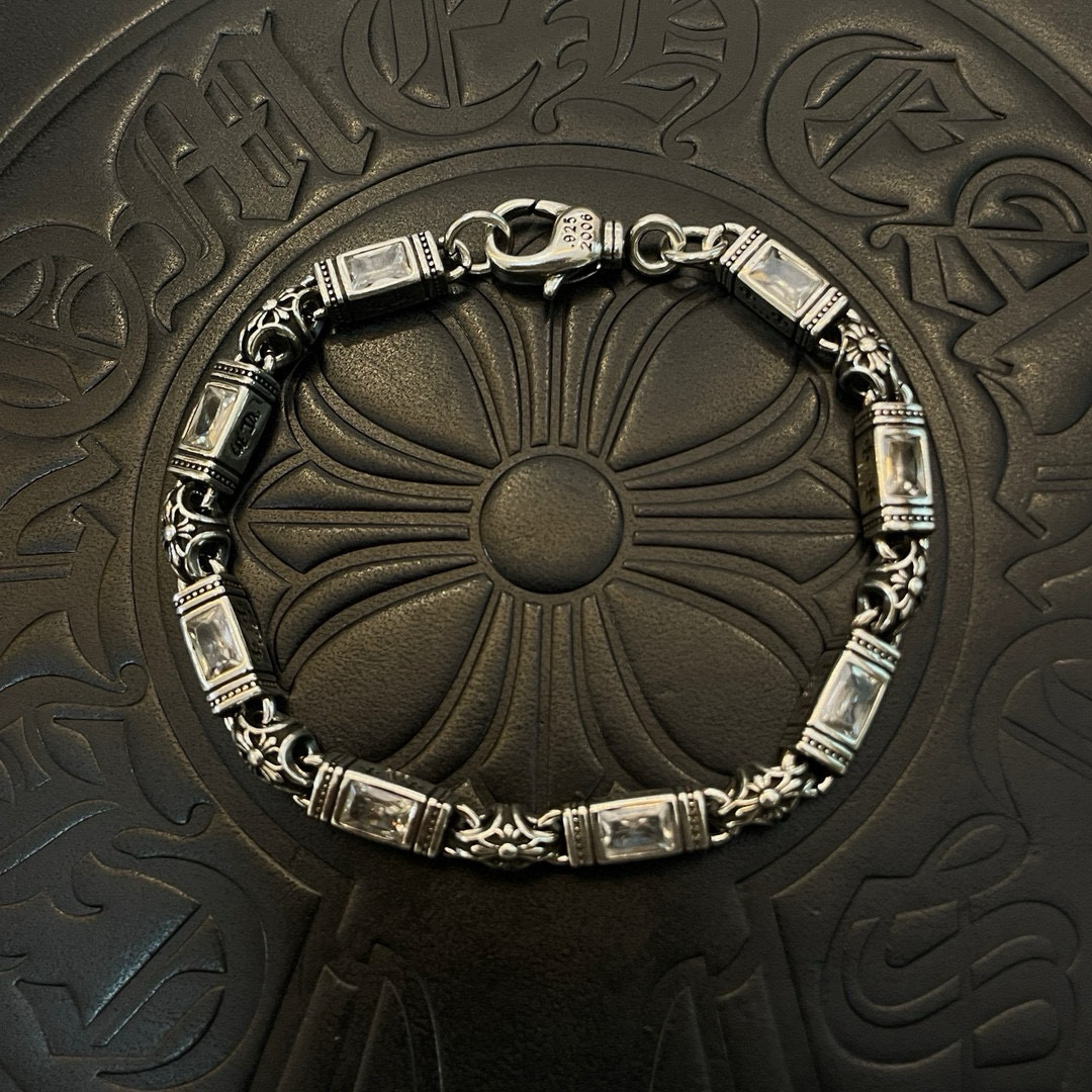 クロムハーツ「Chrome Hearts」ブレスレット - ヴィンテージ＆ロックテイスト ペア用