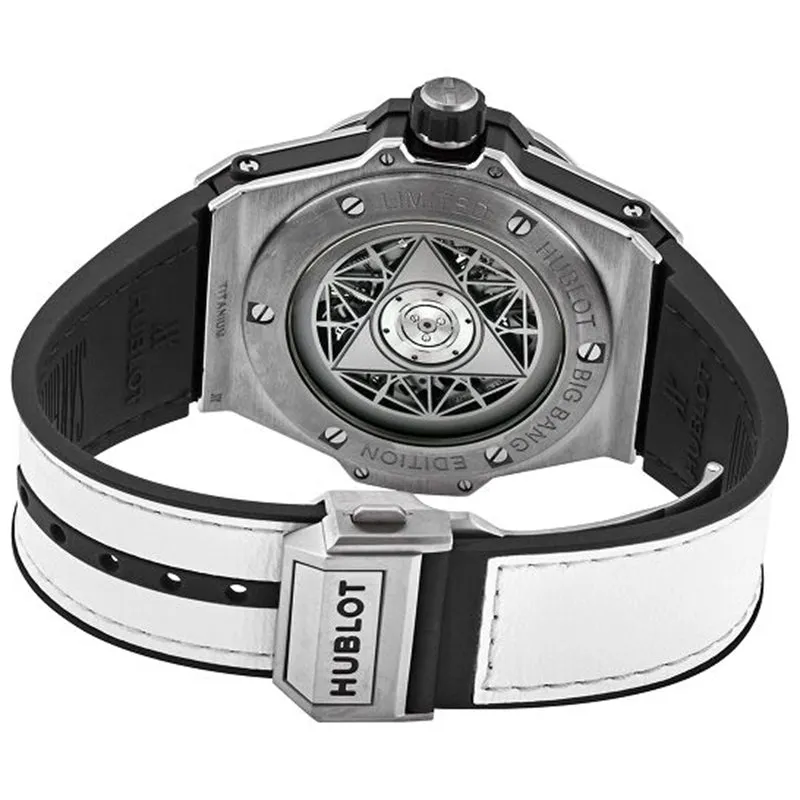ウブロ「Hublot」ビッグバン ウニコ サンブルー チタニウム ホワイト45MM