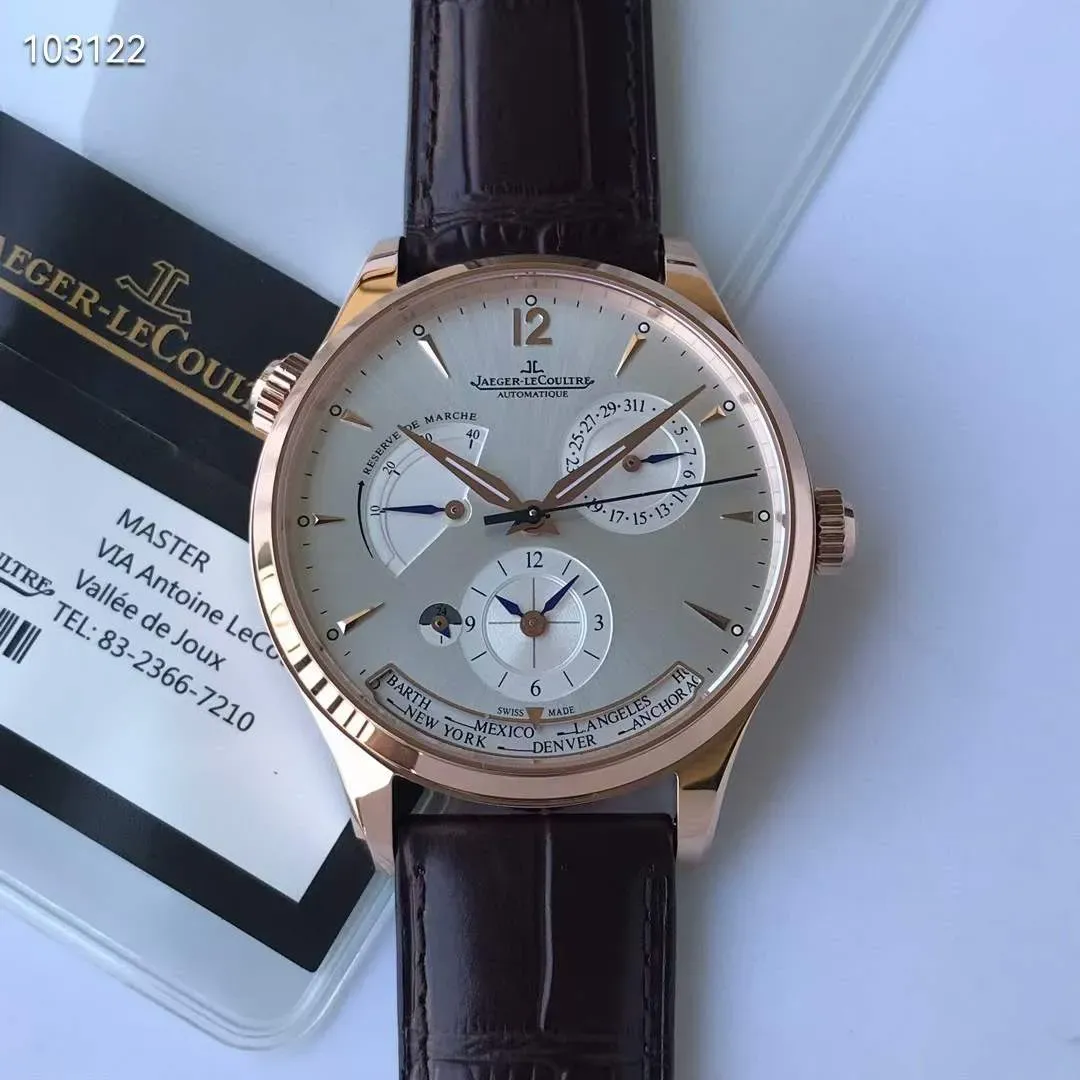 ジャガー ルクルト「Jaeger-LeCoultre」 Master Geographic Q1428421 腕時計39MM