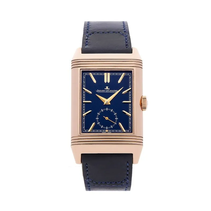 ジャガー ルクルト「Jaeger-LeCoultre」Reverso Tribute Duoface 双面双時区フリップウォッチ40MM