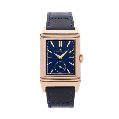 ジャガー ルクルト「Jaeger-LeCoultre」Reverso Tribute Duoface 双面双時区フリップウォッチ40MM