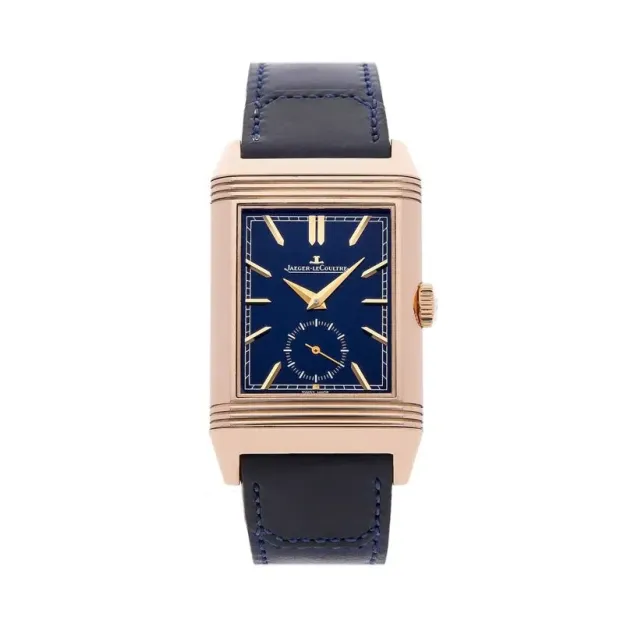 ジャガー ルクルト「Jaeger-LeCoultre」Reverso Tribute Duoface 双面双時区フリップウォッチ40MM