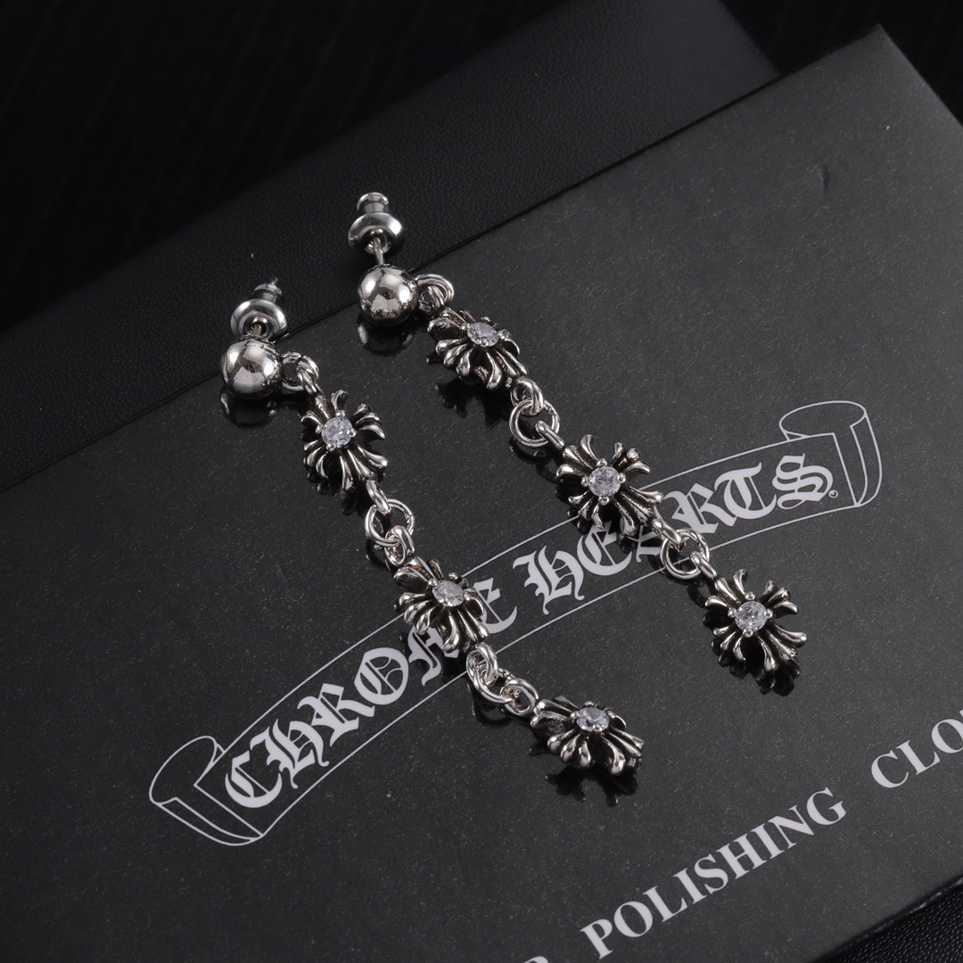 クロムハーツ「Chrome Hearts」クラシックヴィンテージ＆モダン イヤリング/ピアス/イヤカフ - ユニセックス