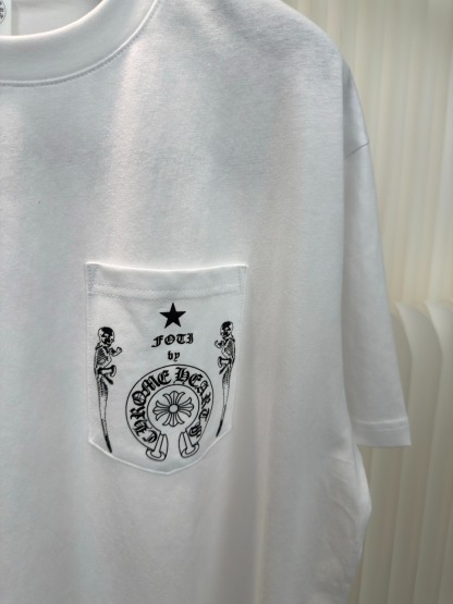 クロムハーツ「Chrome Hearts」 ハンドプリントTシャツ