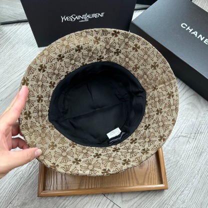 クロムハーツ「Chrome Hearts」ダブルエンブロイダリー バケットハット