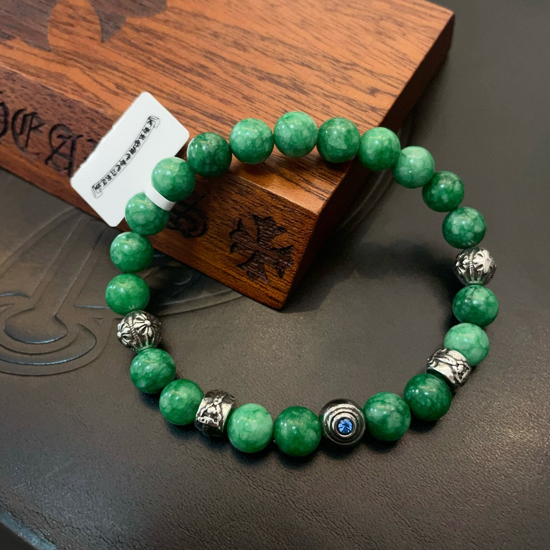 クロムハーツ「Chrome Hearts」ブレスレット - ヴィンテージ＆ロックテイスト ペア用