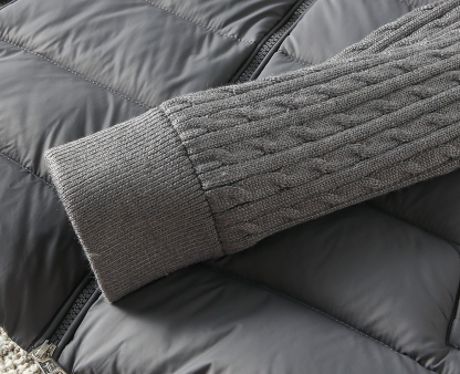 モンクレール「Moncler」秋冬 ニット調ダウンジャケット