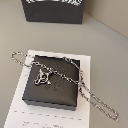 クロムハーツ「Chrome Hearts」シンプルペンダントネックレス - ユニセックス