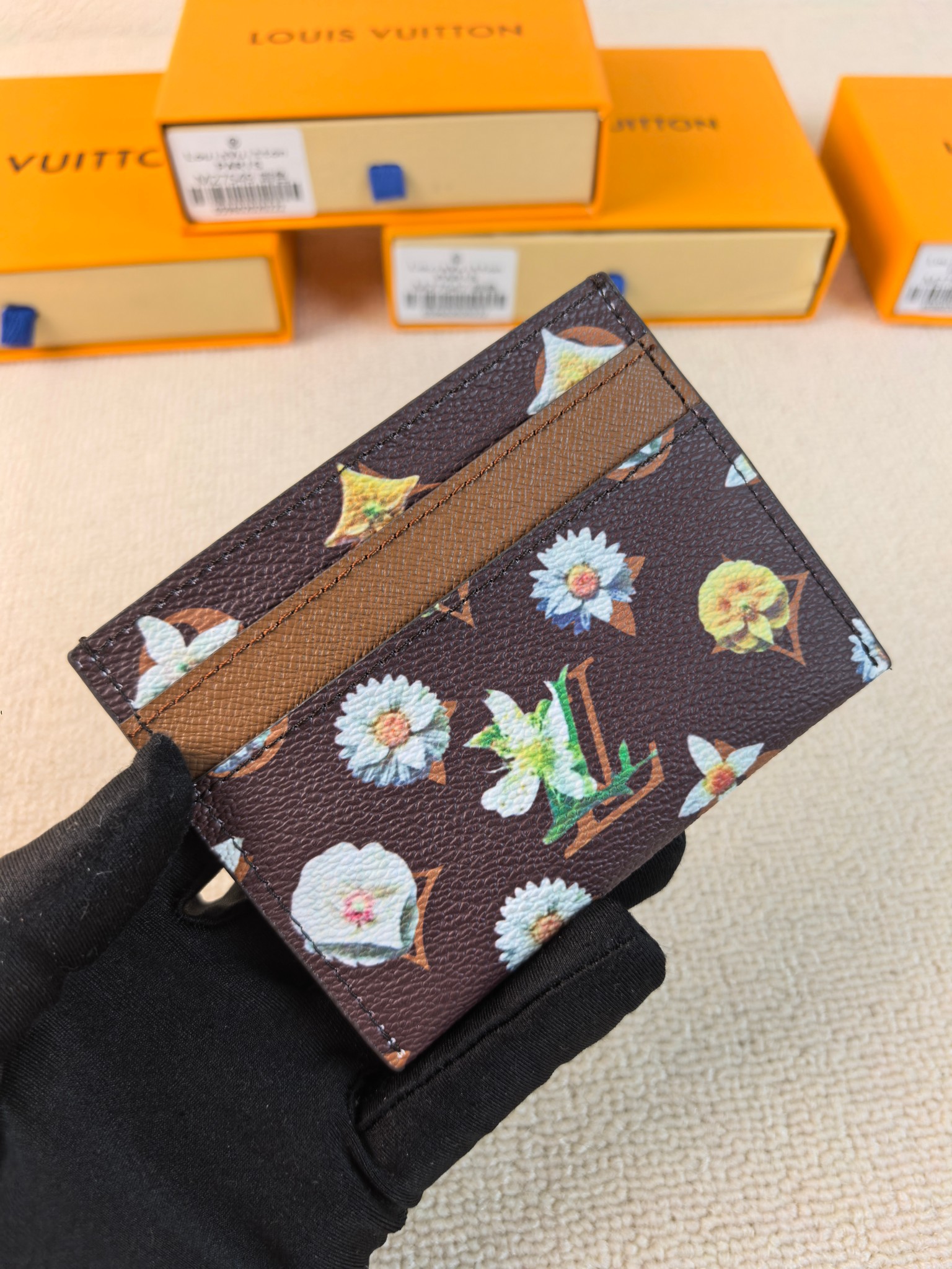 ルイ・ヴィトン「Louis Vuitton」ルイ・ヴィトン パスポートカバー Monogram フローラル / パスポートケース