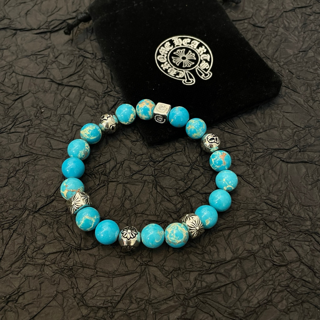 クロムハーツ「Chrome Hearts」ブレスレット - ヴィンテージ＆ロックテイスト ペア用