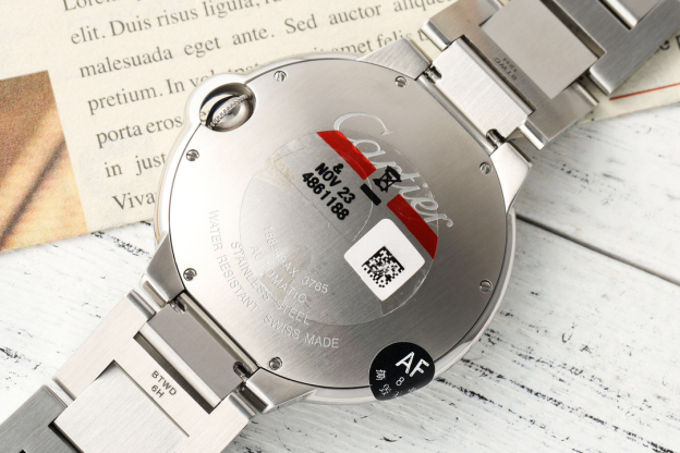 カルティエ［Cartier］バロン ブルー ドゥ 自動巻き腕時計 33mm