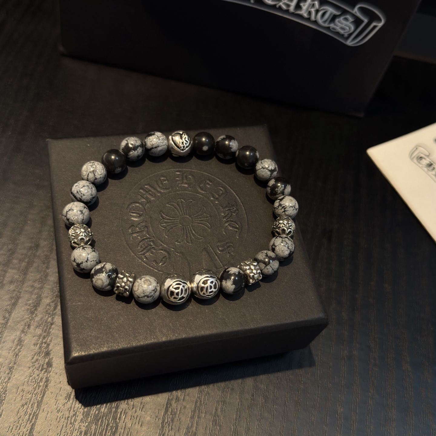 クロムハーツ「Chrome Hearts」ブレスレット - ヴィンテージ＆ロックテイスト ペア用