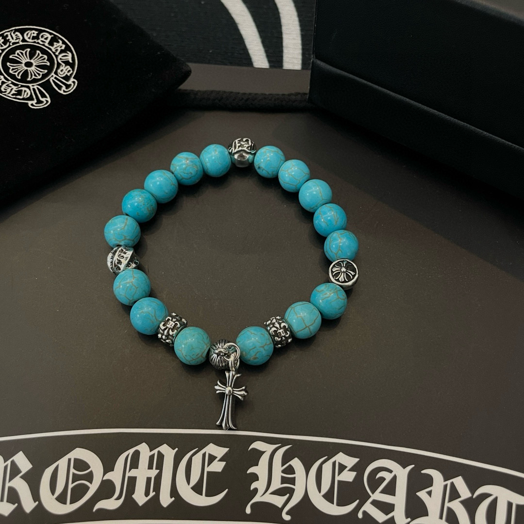 クロムハーツ「Chrome Hearts」ブレスレット - ヴィンテージ＆ロックテイスト ペア用