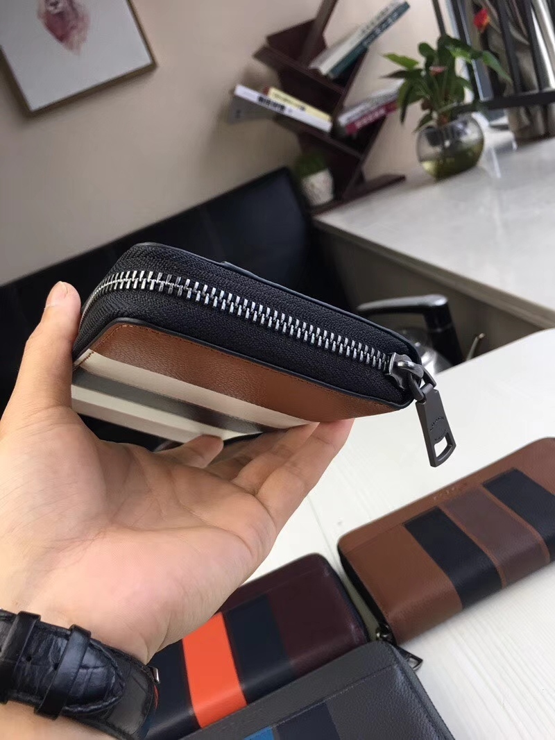 コーチ「Coach」メンズ ラウンドファスナー ロングウォレット