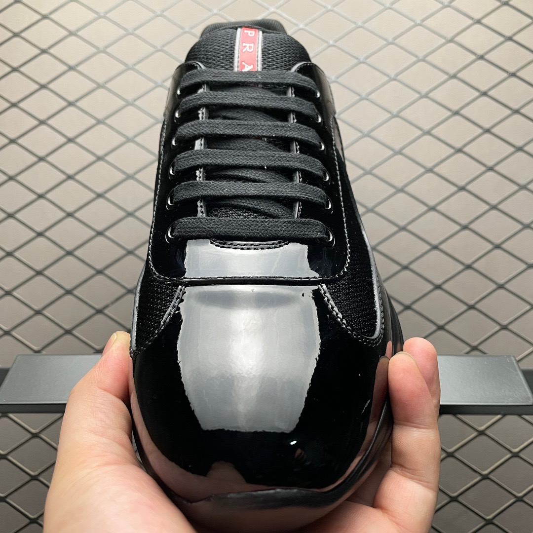 プラダ「Prada」プラダ アメリカスカップ スニーカー / ユニセックスレザースニーカー