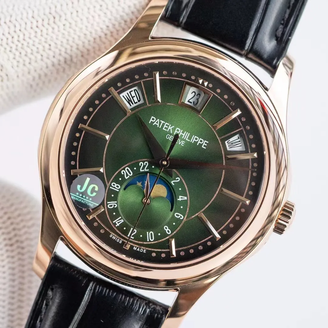パテック フィリップ「Patek Philippe」コンプリケイテッド クロノグラフ  メンズウォッチ40MM