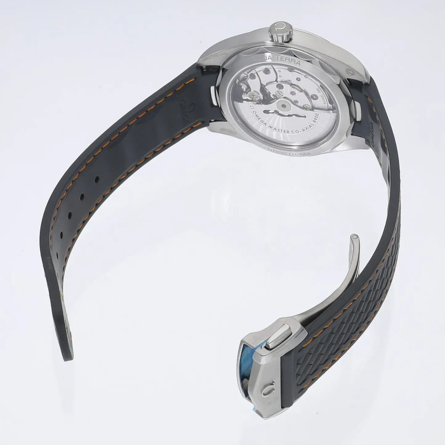 オメガ「Omega」Seamaste﻿r Aqua Terra 150﻿M マスター クロノメーター 41mm スチール＆ラバーストラップ メンズ腕時計