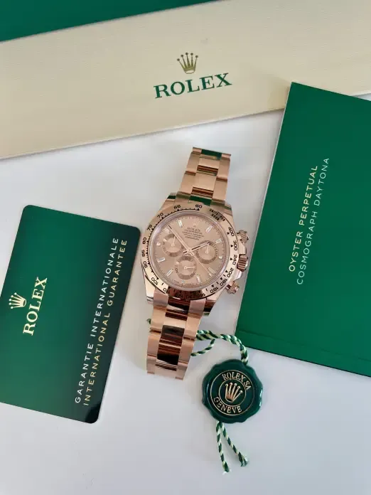 ロレックス「Rolex」ロレックス コスモグラフ デイトナ エバーローズゴールド 40mm