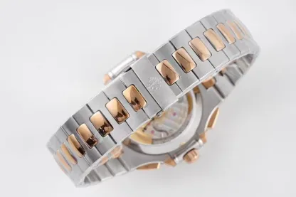パテック フィリップ「Patek Philippe」ナチュラル 5980 クロノグラフ メンズウォッチ46MM
