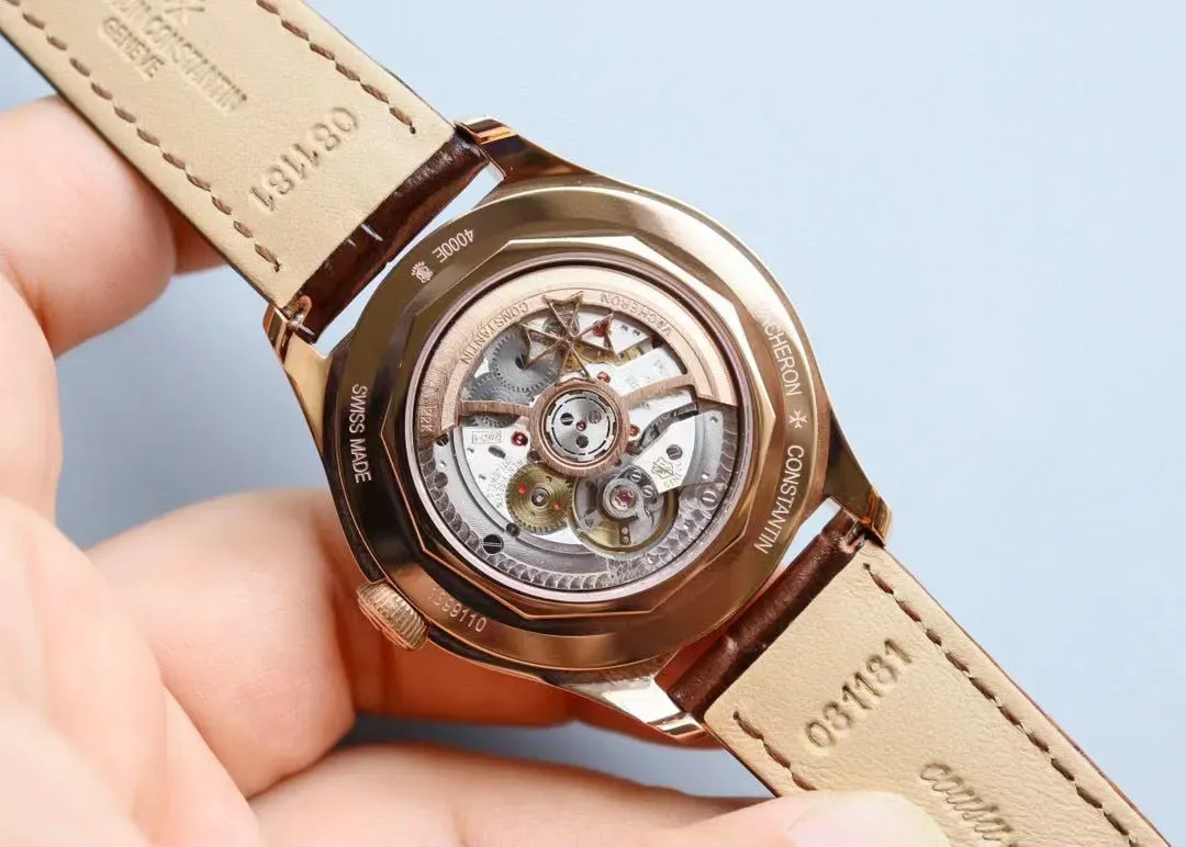 ヴァシュロン コンスタンタン「Vacheron Constantin」オーバーシーズ 40mm 自動巻き 腕時計