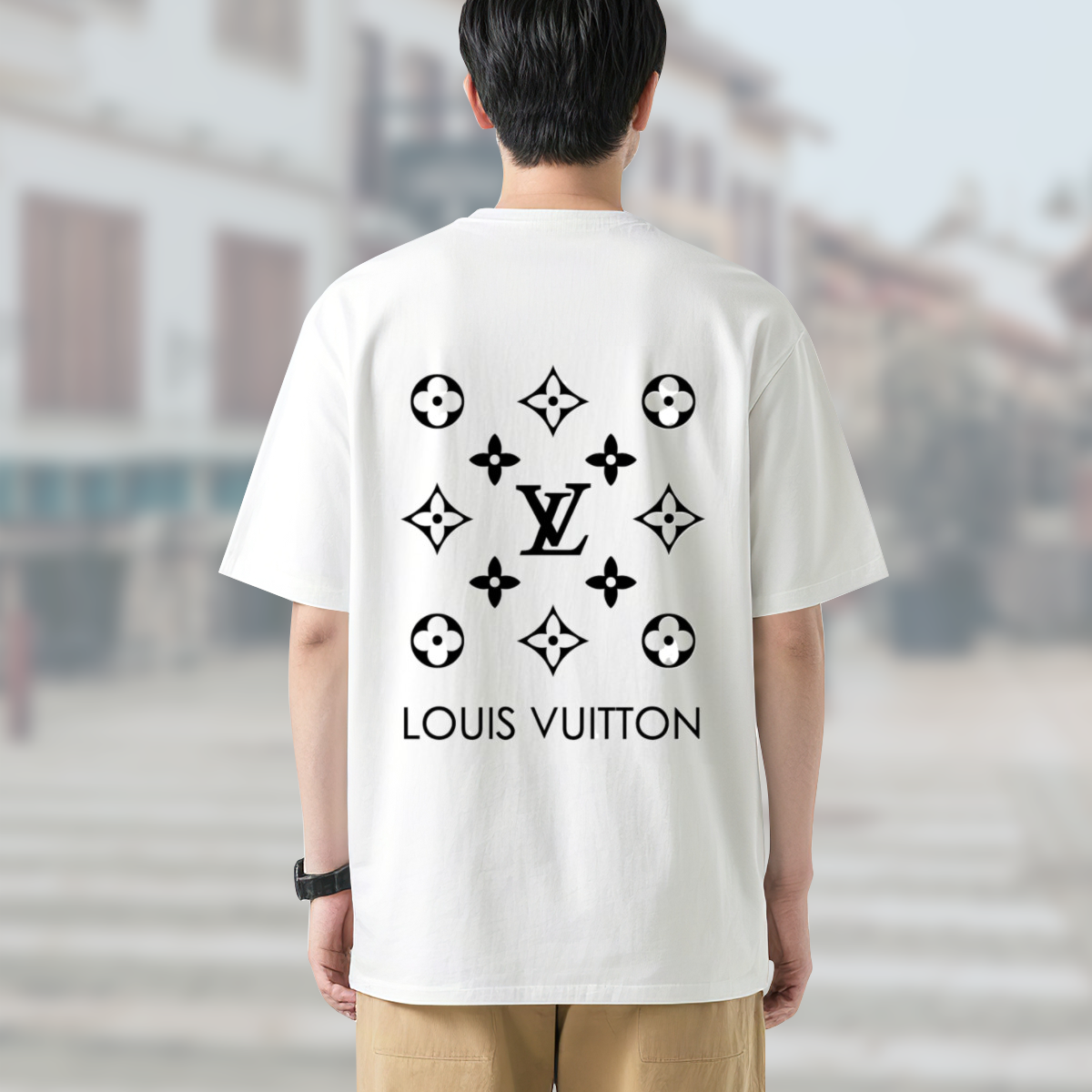 LOUIS VUITTON1ルイ・ヴィトン ロゴTシャツ / ショートスリーブ クルーネック