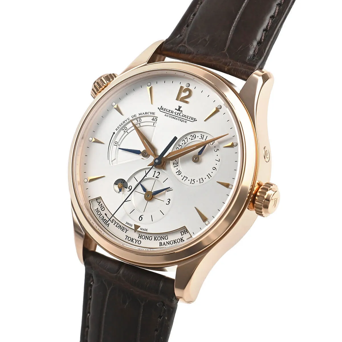 ジャガー ルクルト「Jaeger-LeCoultre」 Master Geographic Q1428421 腕時計39MM
