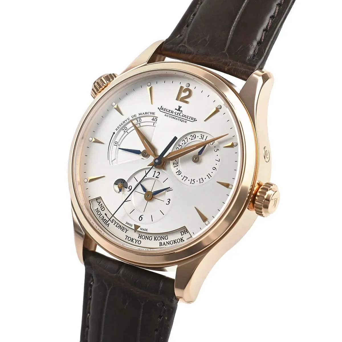 ジャガー ルクルト「Jaeger-LeCoultre」 Master Geographic Q1428421 腕時計39MM