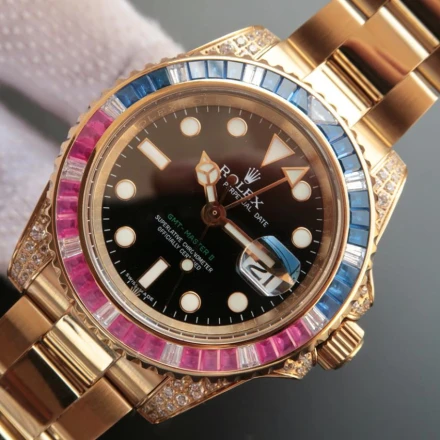 ロレックス「Rolex」オイスターパーペチュアル GMTマスター II 腕時計 40mm