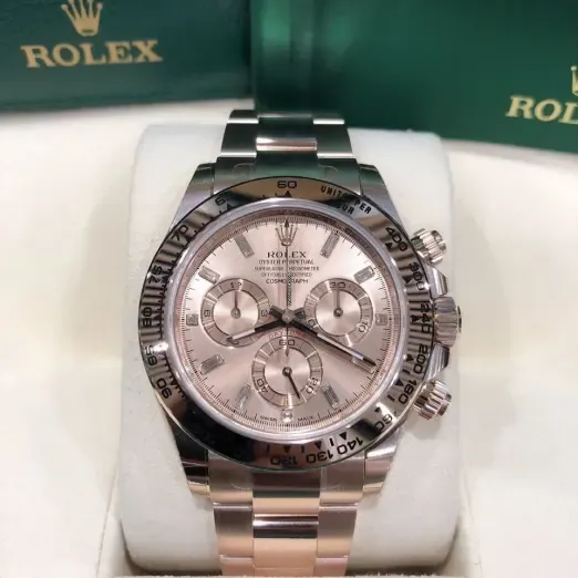 ロレックス「Rolex」ロレックス コスモグラフ デイトナ エバーローズゴールド 40mm