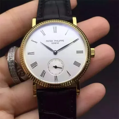 パテック フィリップ「Patek Philippe」カラトラバ 3919 クラシック シリーズ メンズ ウォッチ39MM