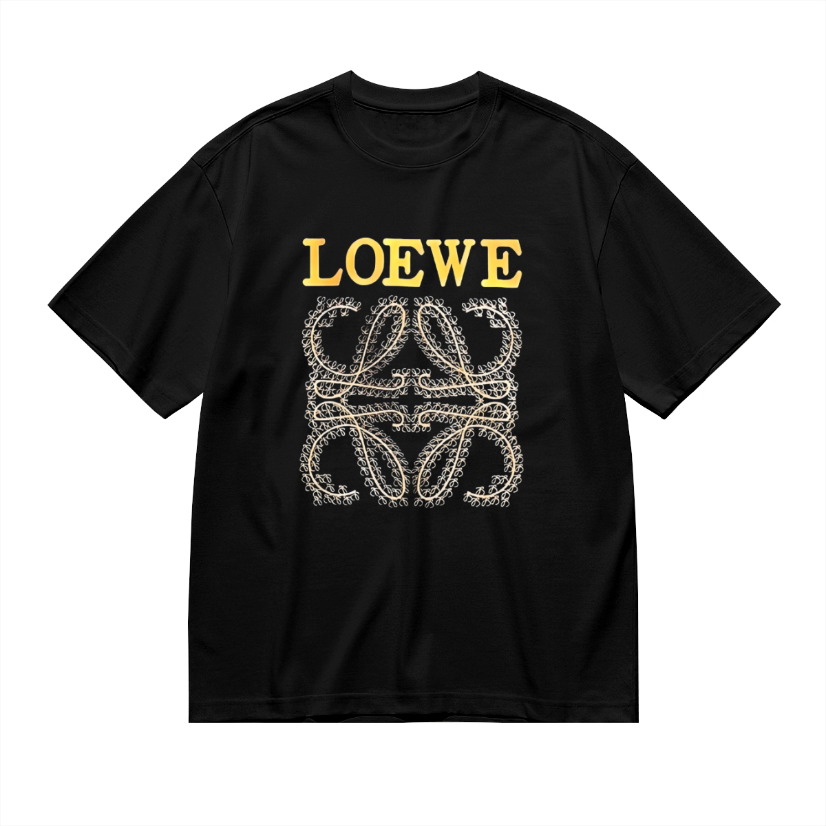 ロエベ「Loewe」フローラル プリント クルーネックTシャツ